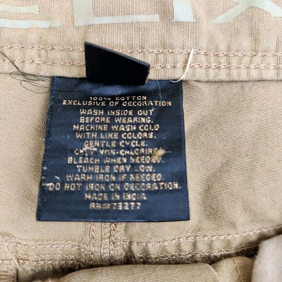 Mens Helix size 32x30 Slim Fit Rip Stop Outdoor Canvas Flat Front Pants - Picture 8 of 10